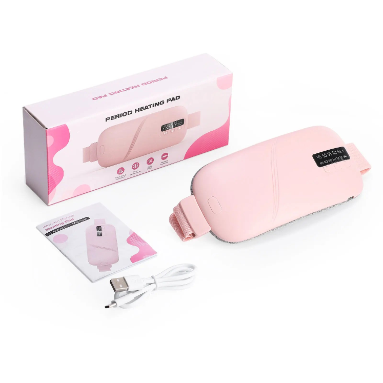 EaseDays belt with USB-C cable, quick-start guide, and gift box